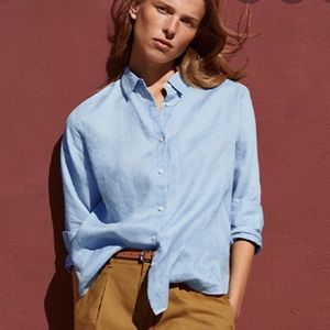 Uniqlo Premium Linen Shirt XS NEW
